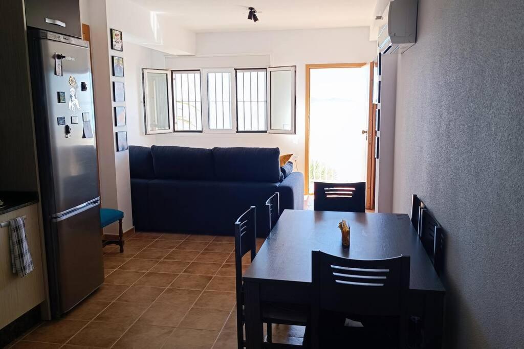 Top Floor Apartment Beachhouse, Beautiful Sea View, On The Beach! Cartagena Dış mekan fotoğraf