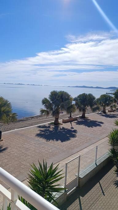 Top Floor Apartment Beachhouse, Beautiful Sea View, On The Beach! Cartagena Dış mekan fotoğraf